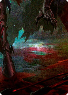 Uzuri, Switch Blade // Emperor, Dracai of Aesir Double Sided Art Card (Bottom Left) - GEM Pack 1-1