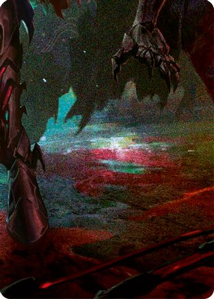 Uzuri, Switch Blade // Emperor, Dracai of Aesir Double Sided Art Card (Bottom Left) - GEM Pack 1-1