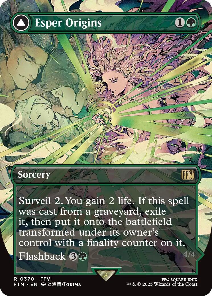 Esper Origins // Summon: Esper Maduin (Borderless) [FINAL FANTASY]-1
