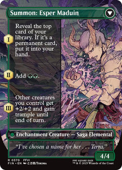 Esper Origins // Summon: Esper Maduin (Borderless) [FINAL FANTASY]-2