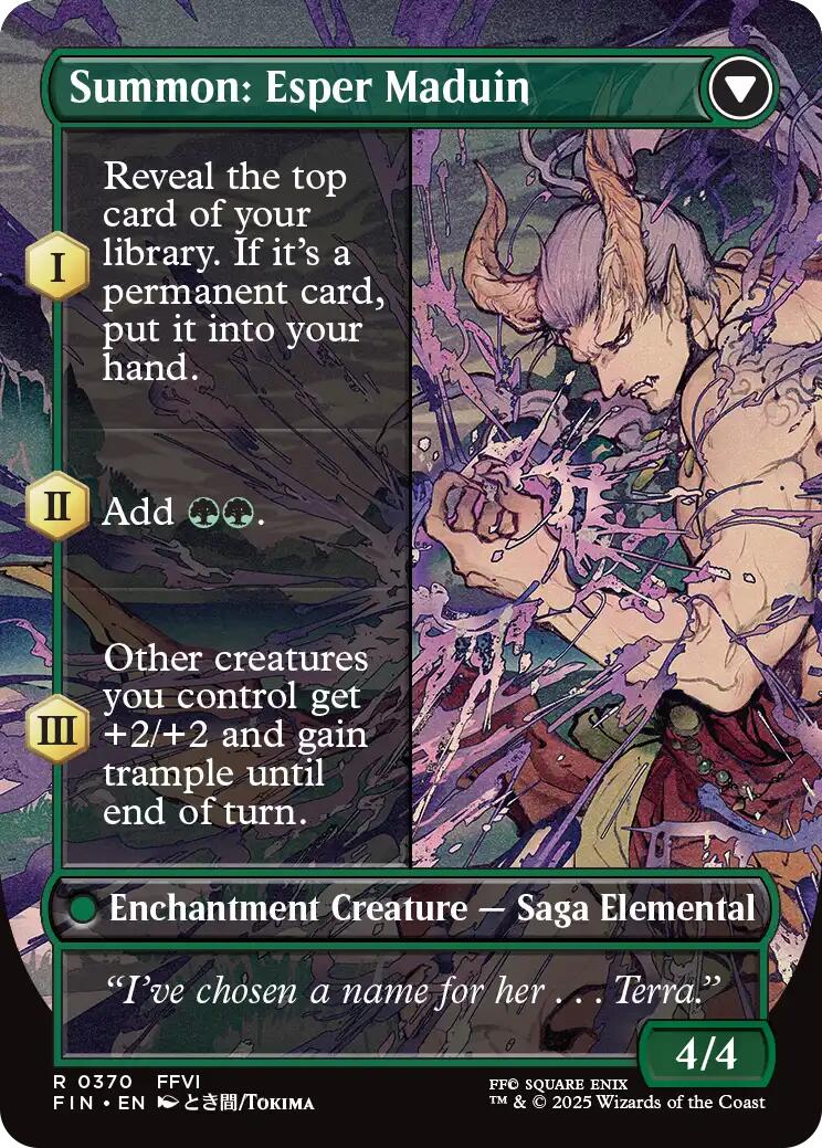 Esper Origins // Summon: Esper Maduin (Borderless) [FINAL FANTASY]-2