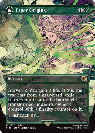 Esper Origins // Summon: Esper Maduin (Borderless) [FINAL FANTASY]-3
