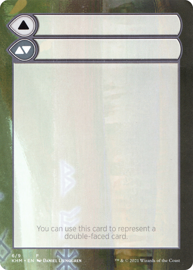 Double-Faced Substitute Card (SKHM-006) - Kaldheim Substitute Cards (Borderless)-1