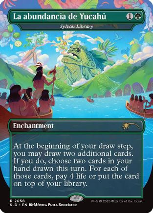 La abundancia de Yucahu - Sylvan Library [Secret Lair Drop Series]-1
