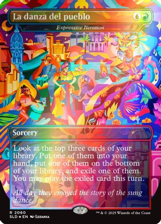 La danza del pueblo - Expressive Iteration (Rainbow Foil) [Secret Lair Drop Series]-1