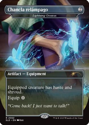 Chancla relampago - Lightning Greaves [Secret Lair Drop Series]-1