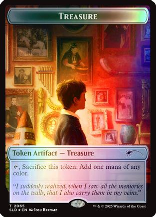 Treasure Token (2065) (Rainbow Foil) (SLD-2065) - Secret Lair Drop Series Foil-1