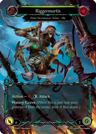 Riggermortis (Marvel Cold Foil) [SEA077] (High Seas)  Cold Foil-1