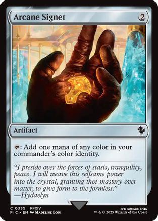 Arcane Signet (0335) (Surge Foil) [FINAL FANTASY Commander]-1