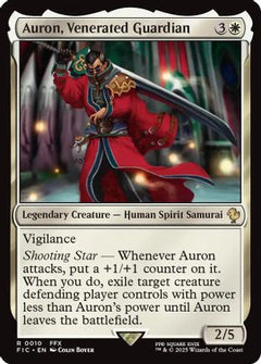 Auron, Venerated Guardian (Surge Foil) [FINAL FANTASY Commander]-1