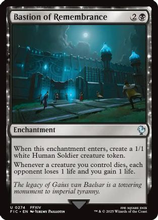 Bastion of Remembrance (Surge Foil) [FINAL FANTASY Commander]-1