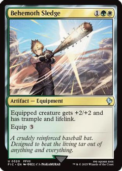 Behemoth Sledge (Surge Foil) [FINAL FANTASY Commander]-1