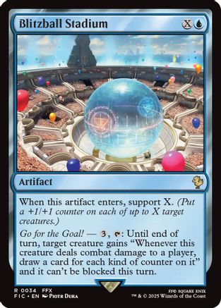 Blitzball Stadium (Surge Foil) [FINAL FANTASY Commander]-1