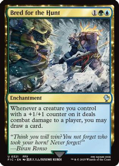Bred for the Hunt (Surge Foil) [FINAL FANTASY Commander]-1
