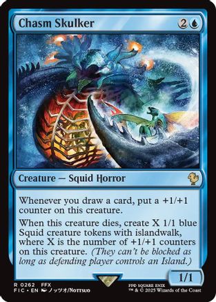 Chasm Skulker (Surge Foil) [FINAL FANTASY Commander]-1