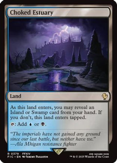Choked Estuary (Surge Foil) [FINAL FANTASY Commander]-1