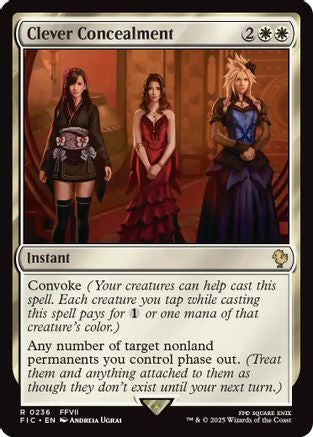 Clever Concealment (Surge Foil) [FINAL FANTASY Commander]-1