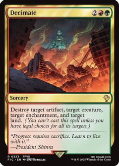 Decimate (Surge Foil) [FINAL FANTASY Commander]-1