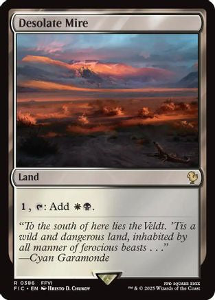 Desolate Mire (Surge Foil) [FINAL FANTASY Commander]-1