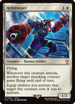 Helitrooper (Surge Foil) [FINAL FANTASY Commander]-1