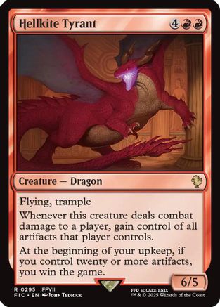 Hellkite Tyrant (Surge Foil) [FINAL FANTASY Commander]-1