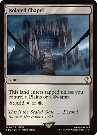 Isolated Chapel (Surge Foil) [FINAL FANTASY Commander]-1