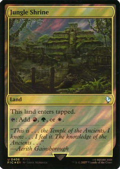 Jungle Shrine (Surge Foil) [FINAL FANTASY Commander]-1