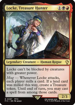 Locke, Treasure Hunter (Surge Foil) [FINAL FANTASY Commander]-1
