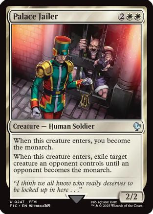 Palace Jailer (Surge Foil) [FINAL FANTASY Commander]-1
