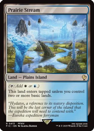 Prairie Stream (Surge Foil) [FINAL FANTASY Commander]-1