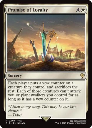 Promise of Loyalty (Surge Foil) [FINAL FANTASY Commander]-1