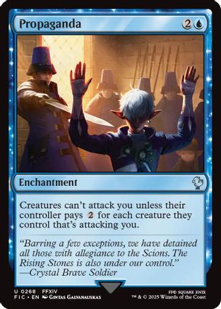 Propaganda (Surge Foil) [FINAL FANTASY Commander]-1