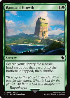 Rampant Growth (Surge Foil) [FINAL FANTASY Commander]-1