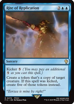 Rite of Replication (Surge Foil) [FINAL FANTASY Commander]-1