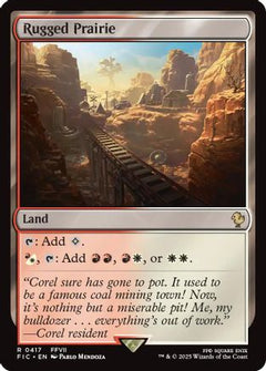Rugged Prairie (Surge Foil) [FINAL FANTASY Commander]-1