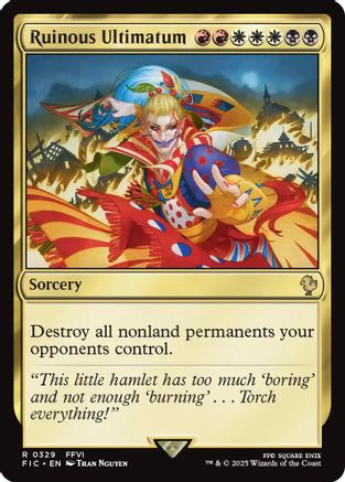 Ruinous Ultimatum (Surge Foil) [FINAL FANTASY Commander]-1