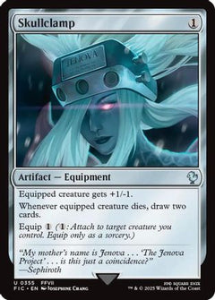Skullclamp (Surge Foil) [FINAL FANTASY Commander]-1