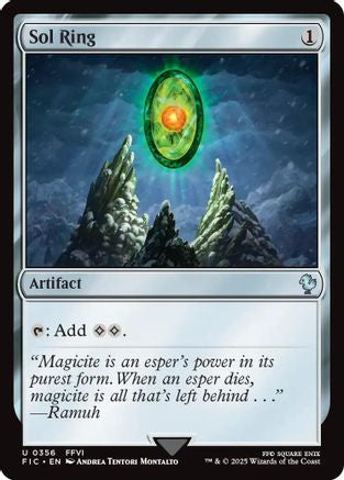 Sol Ring (0356) (Surge Foil) [FINAL FANTASY Commander]-1