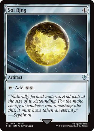 Sol Ring (0357) (Surge Foil) [FINAL FANTASY Commander]-1