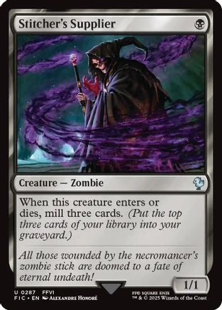 Stitcher's Supplier (Surge Foil) [FINAL FANTASY Commander]-1