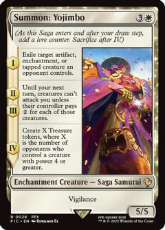 Summon: Yojimbo (Surge Foil) [FINAL FANTASY Commander]-1