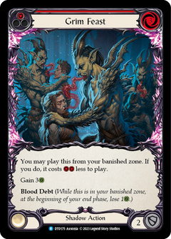 Grim Feast (Red) [DTD175] (Dusk Till Dawn)  Rainbow Foil-2