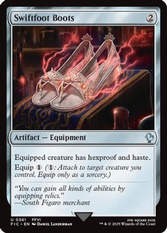 Swiftfoot Boots (Surge Foil) [FINAL FANTASY Commander]-1
