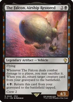 The Falcon, Airship Restored (Surge Foil) [FINAL FANTASY Commander]-1
