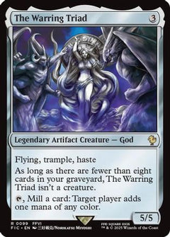 The Warring Triad (Surge Foil) [FINAL FANTASY Commander]-1