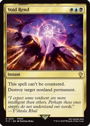 Void Rend (Surge Foil) (FIC-331) - Commander: FINAL FANTASY Foil-1