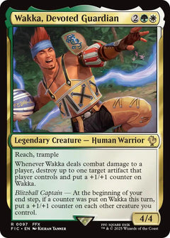Wakka, Devoted Guardian (Surge Foil) [FINAL FANTASY Commander]-1