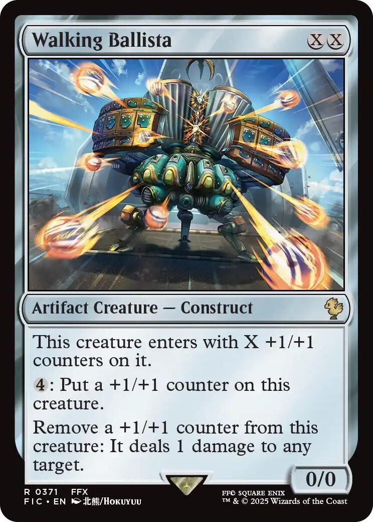 Walking Ballista (Surge Foil) [FINAL FANTASY Commander]-1