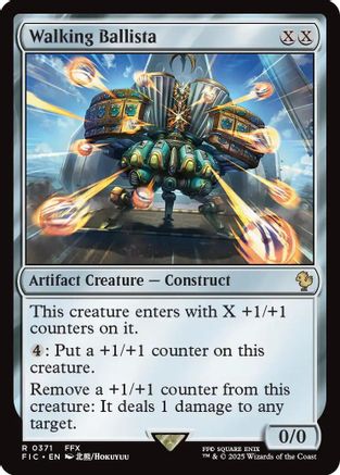Walking Ballista (Surge Foil) (FIC-371) - Commander: FINAL FANTASY Foil-1