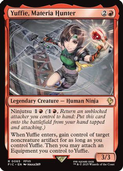 Yuffie, Materia Hunter (Surge Foil) (FIC-065) - Commander: FINAL FANTASY Foil-1